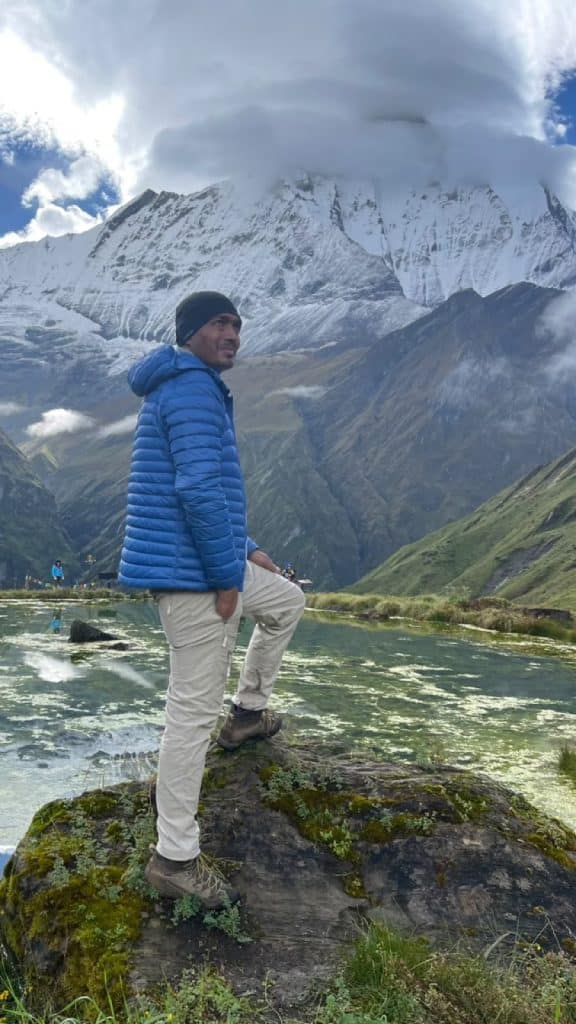 Camp de base du Machapuchare, trek du sanctuaire des Annapurnas avec Franco Nepal Treks