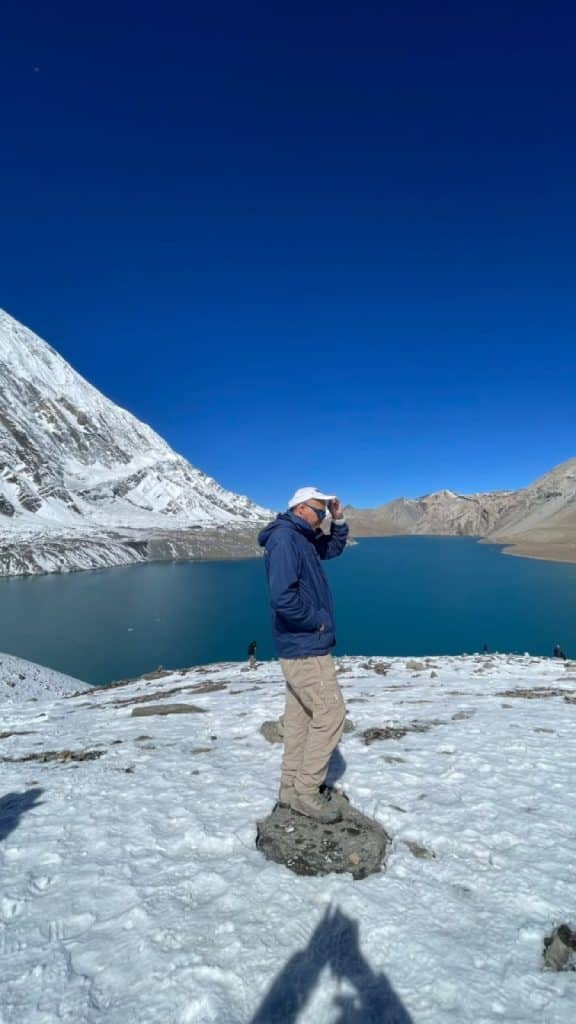 Tilicho Lake, Annapurna Circuit Trek with Franco Nepal Treks